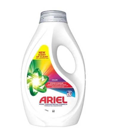 Detergent Automat Lichid - Ariel Color Stain & Odour Removal, 17 spalari, 0.765 L
